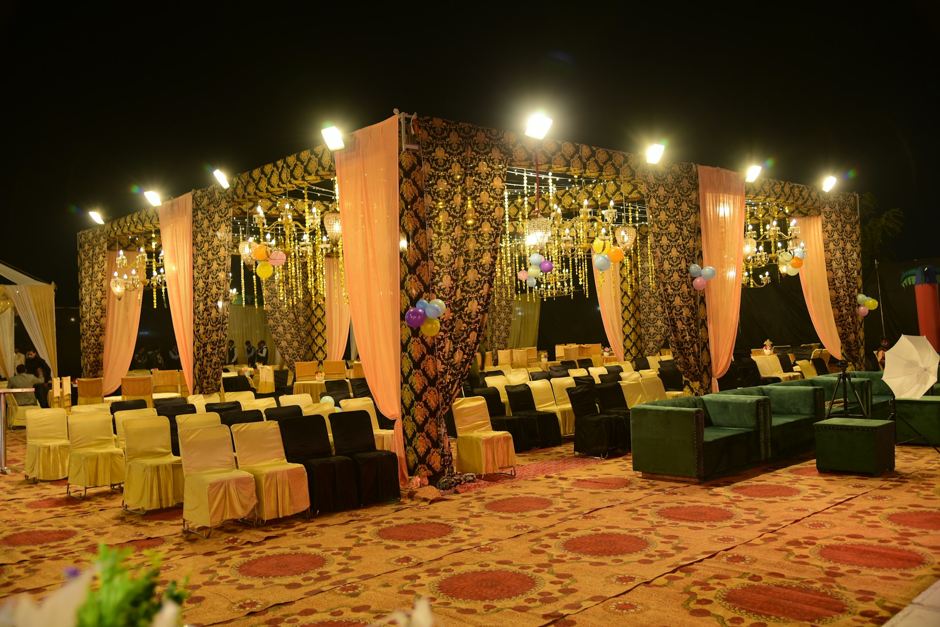 Bespoke Floral Mandap styling by Atelier